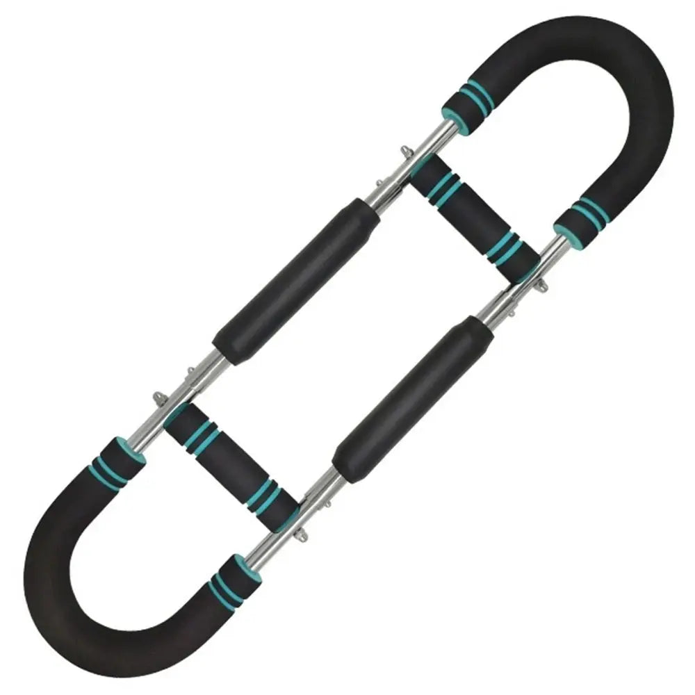 2026 New Arm Trainer, 60-120Lb Adjustable Chest Workout Equipment, Arm Trainer, Arm Strength Trainer, Portable Power Twister Bar,Portable Spring Resistance for Home Workout Equipment