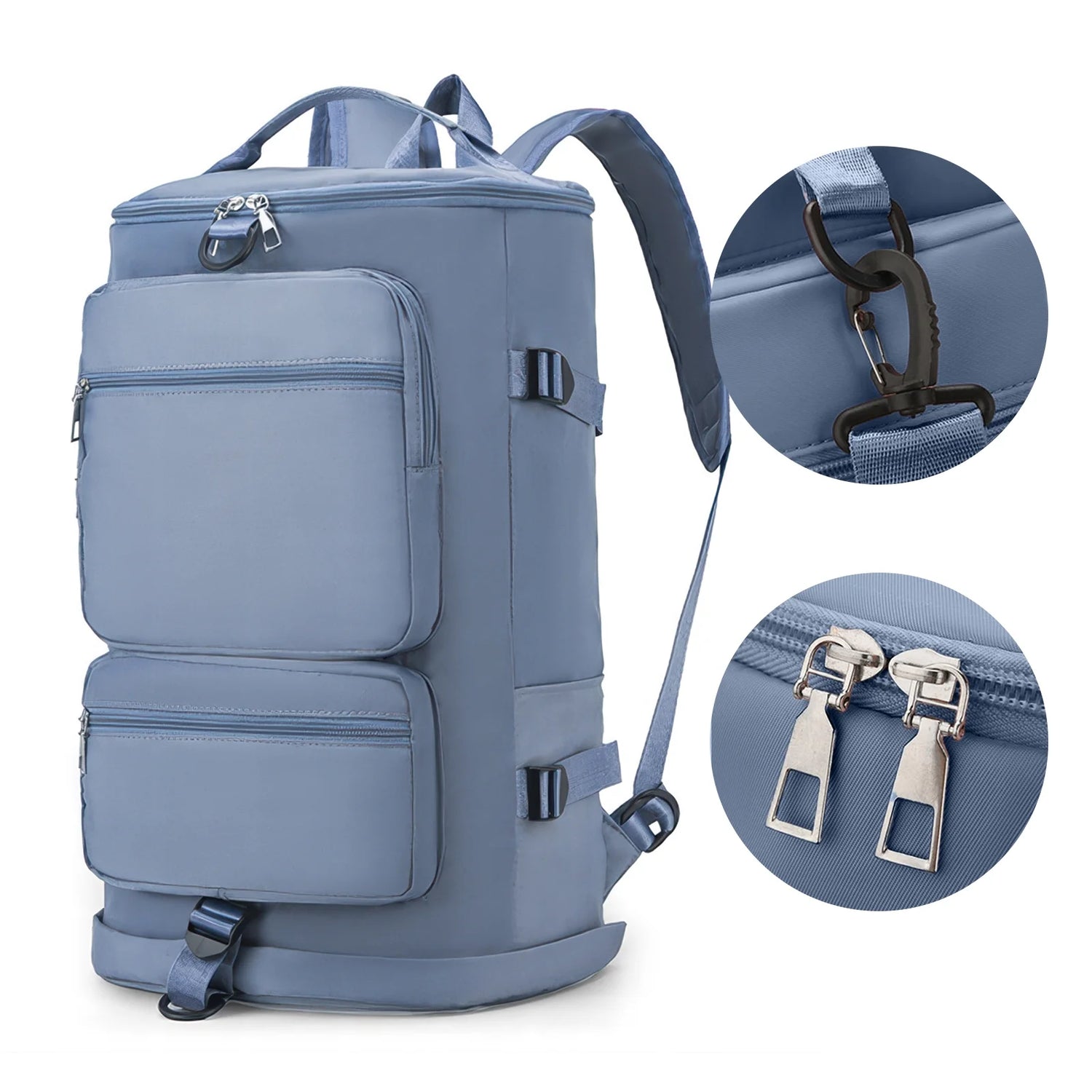 Duffle Bag Gym Bags Waterproof Sports Duffel Bags Travel Weekender Bag for Men Women Overnight Bag with Shoes Compartment